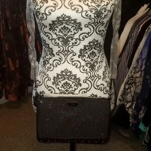 Victoria's Secret Black Sparkle Clutch